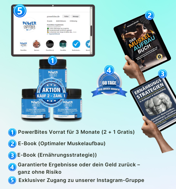 Power-Bites - Kreatin Gummibärchen